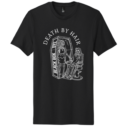 CONCERT TSHIRT BLACK  BOX DYE