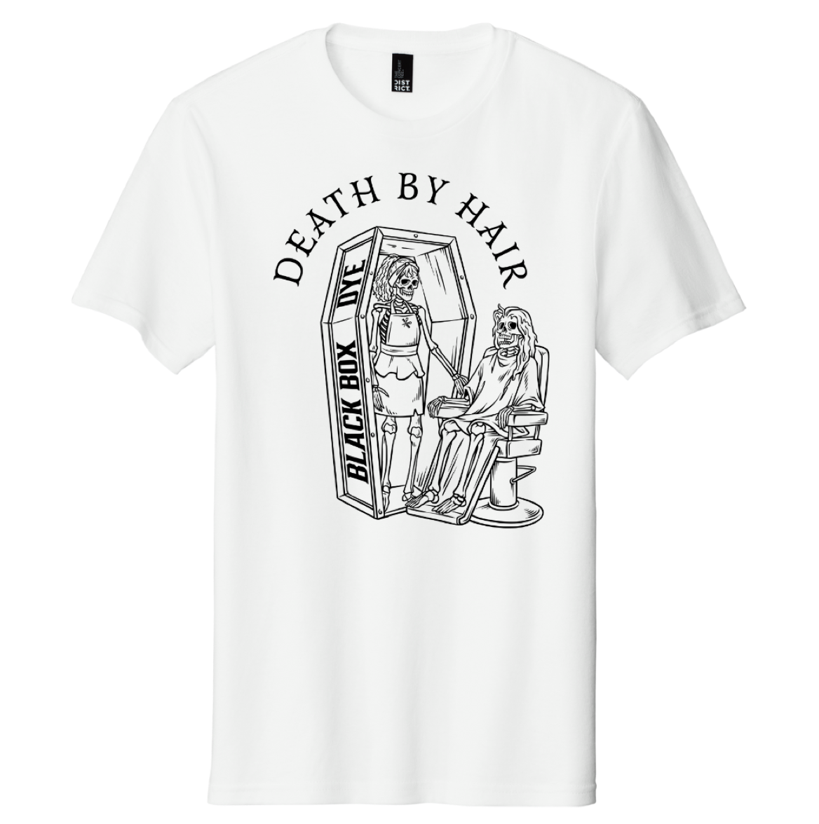 CONCERT TSHIRT WHITE BOX DYE