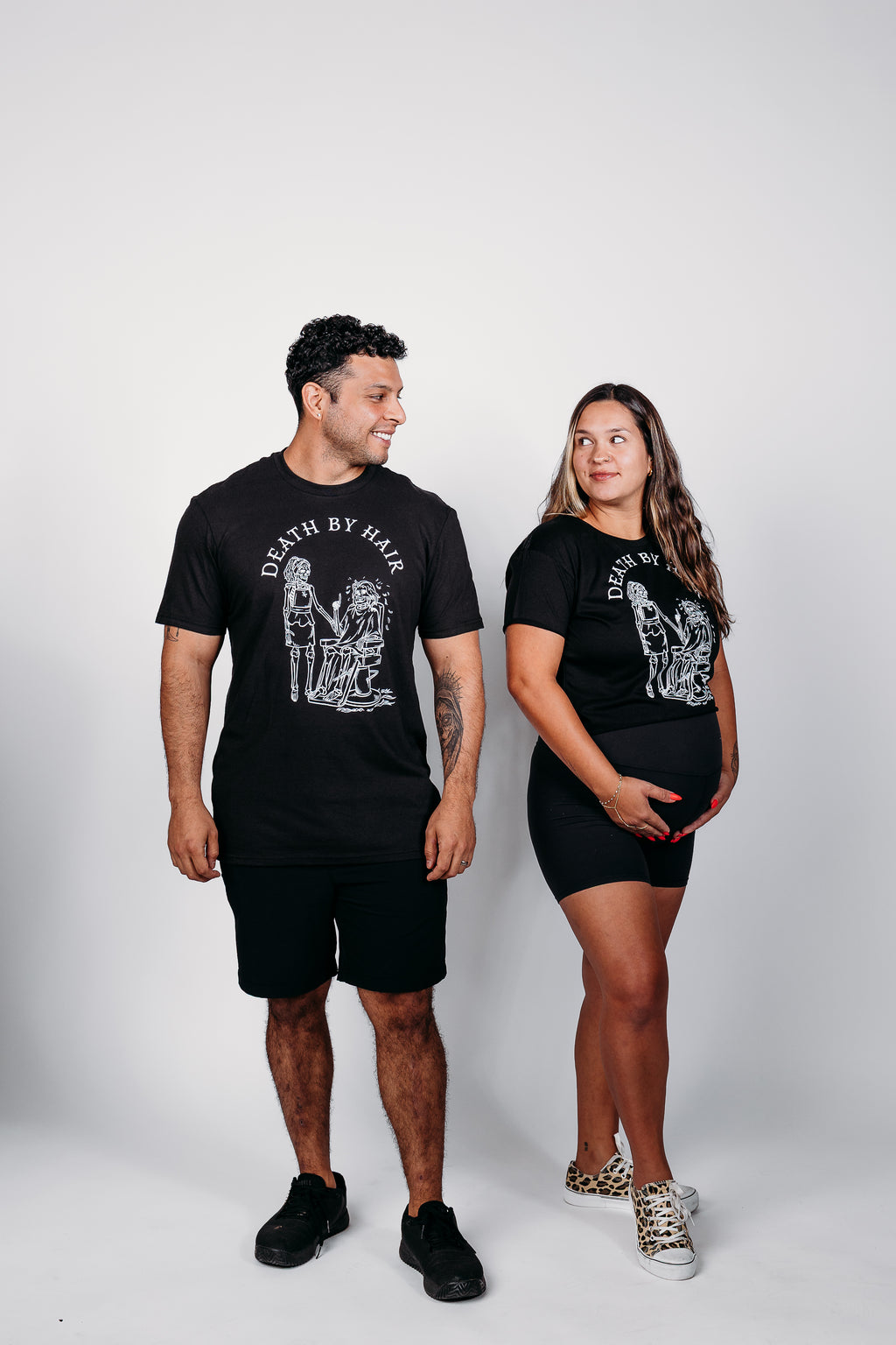 CONCERT TSHIRT BLACK HOME HAIR CUT