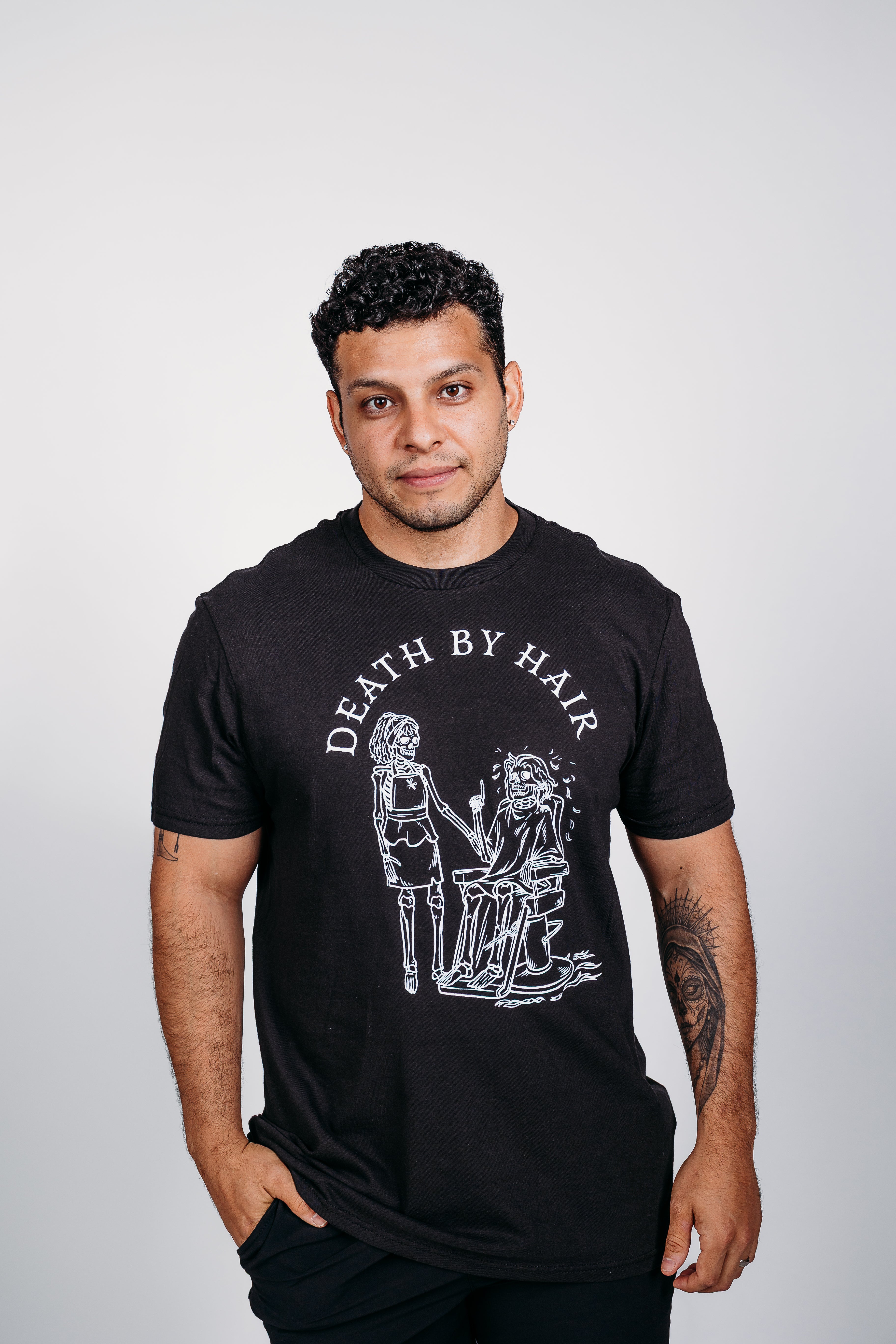 CONCERT TSHIRT BLACK HOME HAIR CUT