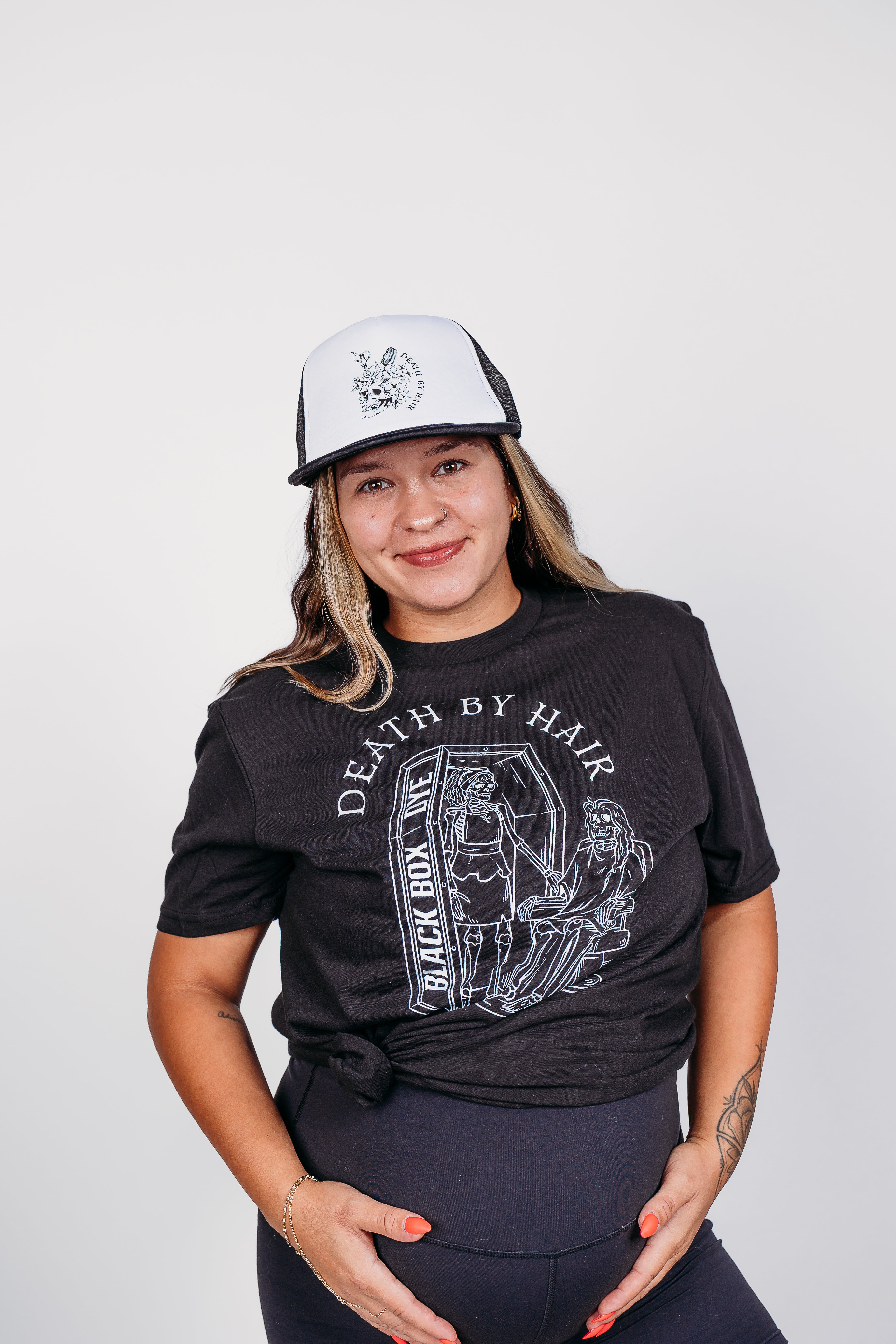 CONCERT TSHIRT BLACK  BOX DYE